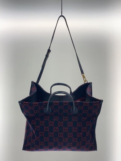 商品画像：トートバッグ_GGウール/ウール/BLU 7