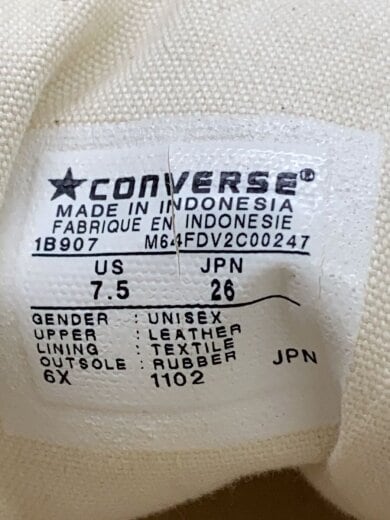 商品画像：LEA ALL STAR HI/ハイカットスニーカー/26cm/WHT/1B907 5