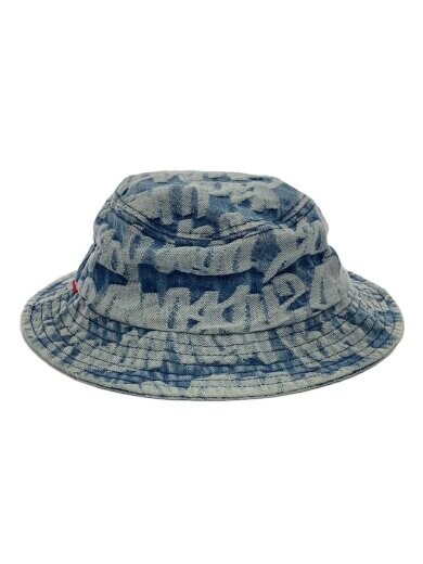 商品画像：バケットハット/M/コットン/IDG/総柄/レディース 1