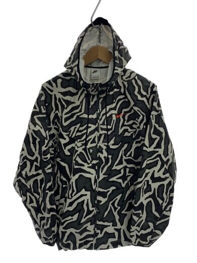 商品画像：ナイロンジャケット/S/トレンドプリント/BLK/アニマル/DX0036-060 1