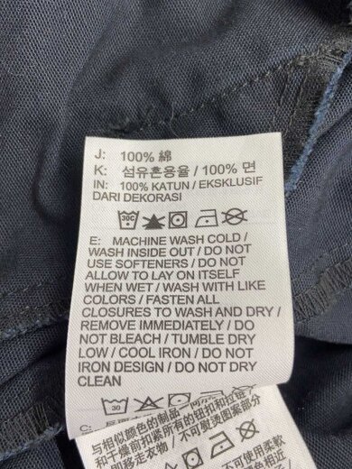 商品画像：キャンバスジャケット/ハーフジップ/ウィンドランナー/XL/コットン/BLK/無地/FZ4727-010 4