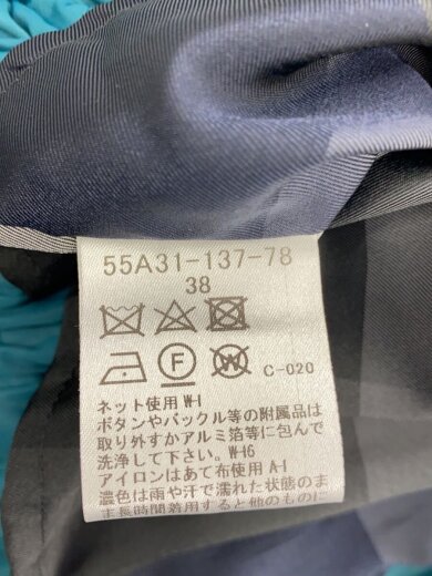 商品画像：コート/38/ポリエステル/GRN/無地/55A31-137-78 4