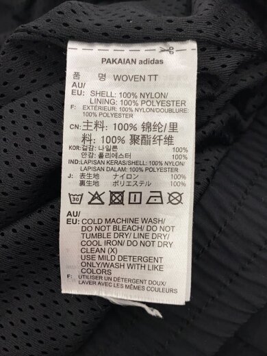 商品画像：ナイロンジャケット/S/ナイロン/BLK/ED6092 4