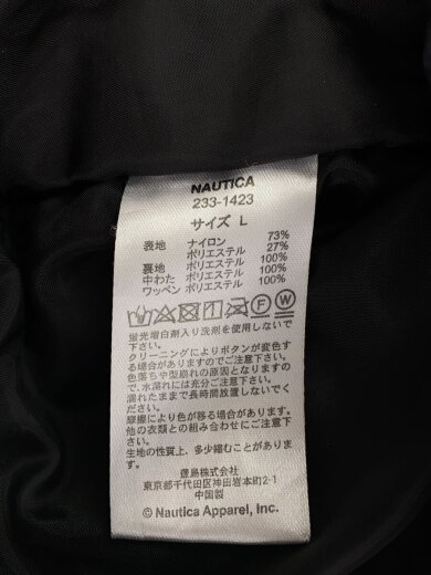 商品画像：ナイロンジャケット/L/ナイロン/BLK/無地/233-1423 5