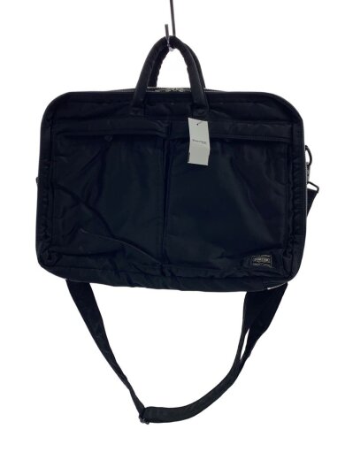 商品画像：TANKER/2WAY/ブリーフケース/ショルダーバッグ/ナイロン/BLK 1