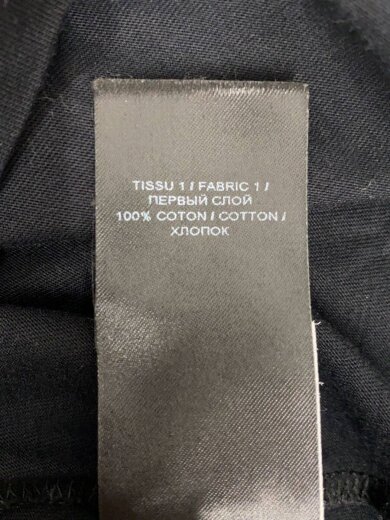 商品画像：Tシャツ/SS/コットン/BLK 5