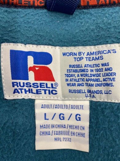 商品画像：フリースジャケット/L/ポリエステル/BLU/RC-20527 3