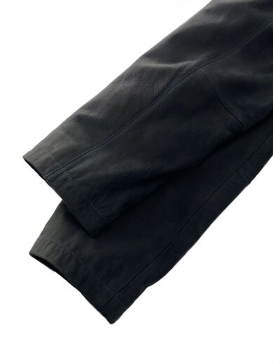 商品画像：レザージャケット・ブルゾン/LL/牛革/BLK/無地 6