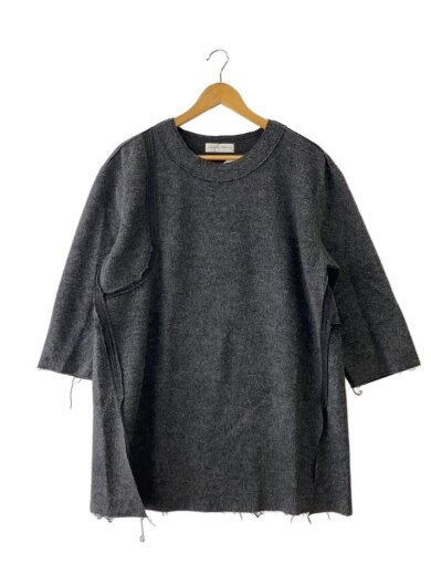 商品画像：長袖Tシャツ/--/ウール/GRY 1
