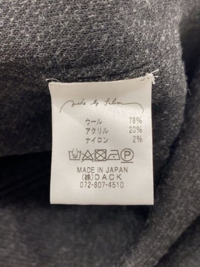 商品画像：長袖Tシャツ/--/ウール/GRY 4