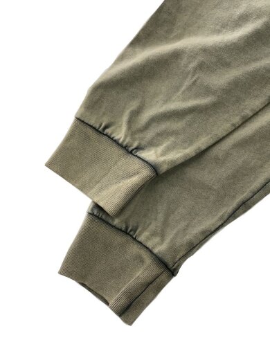 商品画像：長袖Tシャツ/M/コットン/GRN/無地/A03810 5