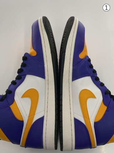 商品画像：AIR JORDAN 1 MID_エア ジョーダン 1 ミッド/27.5cm/PUP 6