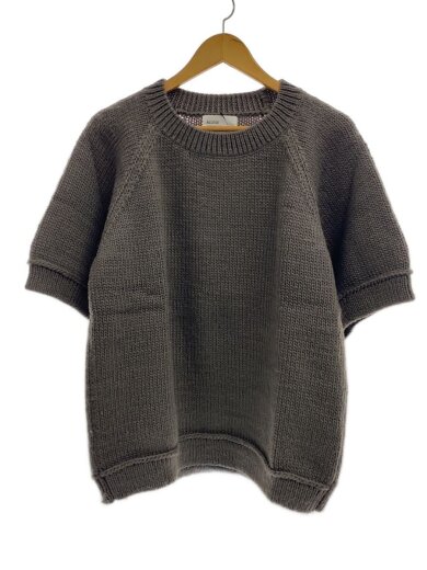 商品画像：ニット・セーター(厚手)/2/ウール/BRW/無地/AH16W-KN02// 1