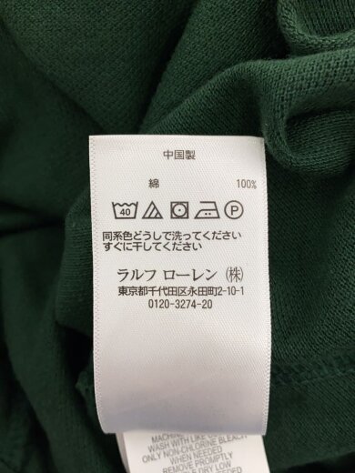 商品画像：ビッグポニー/CUSTOM　SLIMFIT/ポロシャツ/L/コットン/GRN// 4