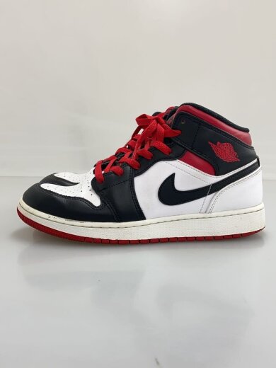 商品画像：AIR JORDAN 1 MID GS_エア ジョーダン 1 MID GS/24.5cm/RED 1