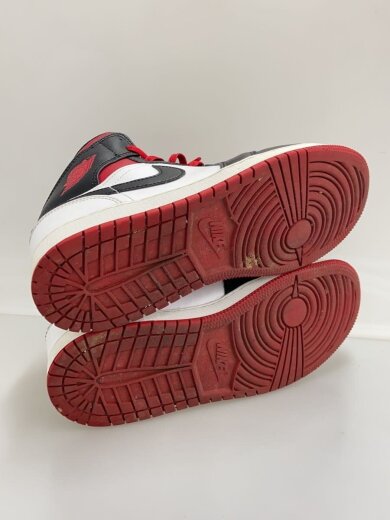 商品画像：AIR JORDAN 1 MID GS_エア ジョーダン 1 MID GS/24.5cm/RED 4