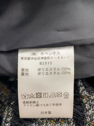 商品画像：コート/S/ポリエステル/BLK/NS910/WK Shop Coat - Poly Gobelin Jq.// 4