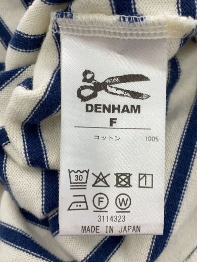 商品画像：Tシャツ/FREE/コットン/WHT/ボーダー/02-26-04-52-503 4