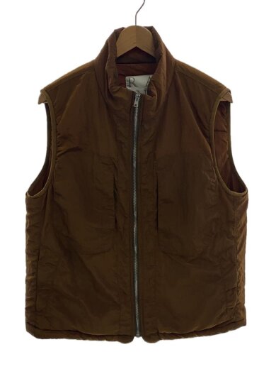 商品画像：TREKER SHINY NYLON VEST/ベスト/M/--/BRW/無地/AMSS25VE01551 1
