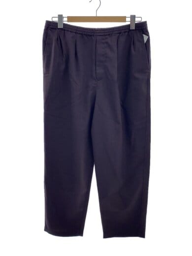 商品画像：EASY TUCK SLACKS/スラックスパンツ/L/ポリエステル/PUP/無地/BV-PT2400230 1