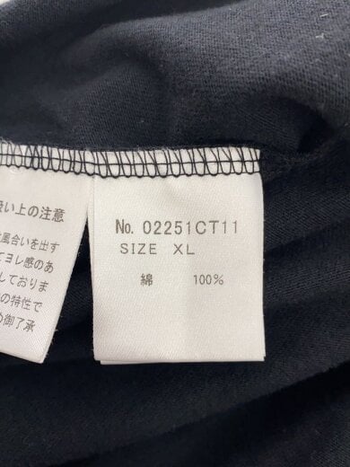 商品画像：Tシャツ/XL/コットン/BLK/無地/02251CT11 4