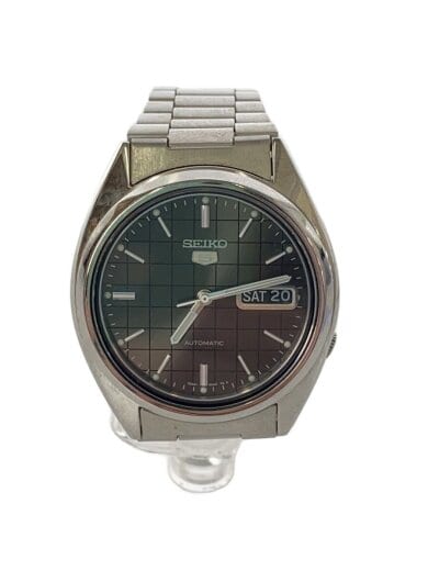 商品画像：自動巻腕時計/アナログ/ステンレス/GRY/SLV/SEIKO5 7s26b 1