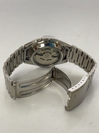 商品画像：自動巻腕時計/アナログ/ステンレス/GRY/SLV/SEIKO5 7s26b 4