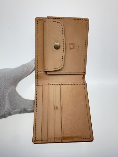 商品画像：BLANC COUTURE/2つ折り財布/レザー/GRN/メンズ 4