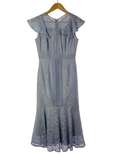 商品画像：ノースリーブワンピース/S/ポリエステル/BLU/125-2240049 1