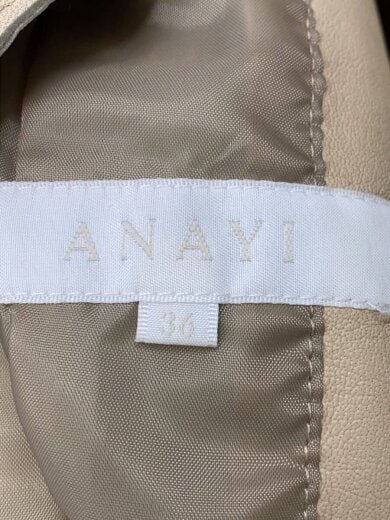 商品画像：レザージャケット・ブルゾン/36/羊革/BEG 3