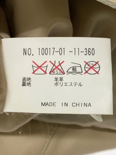 商品画像：レザージャケット・ブルゾン/36/羊革/BEG 4