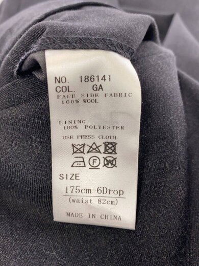 商品画像：セットアップ/--/ウール/GRY/186141 7