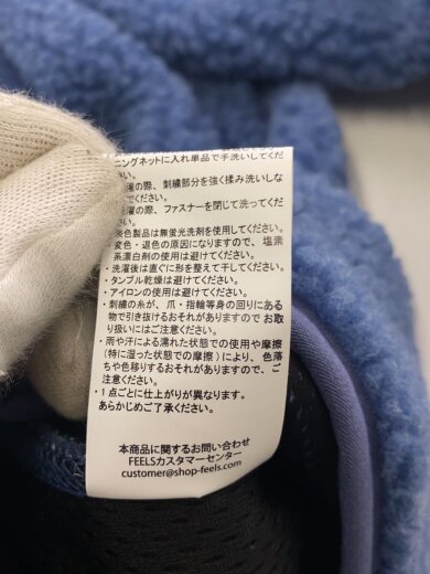 画像：その他ブランドFEELS/フリースジャケット/M/ポリエステル/BLU5