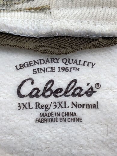 商品画像：ジップパーカー/--/コットン/BEG/総柄 3