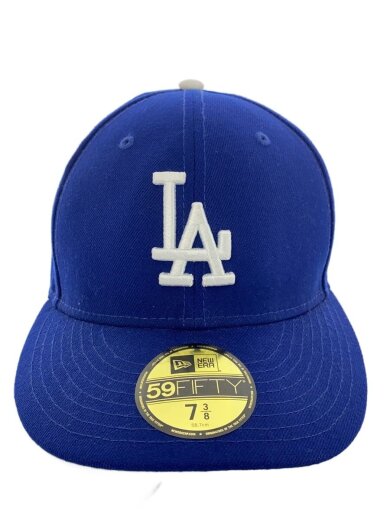 商品画像：キャップ/7 3/8/ポリエステル/BLU/メンズ 1