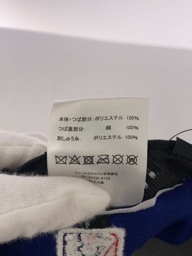 商品画像：キャップ/7 3/8/ポリエステル/BLU/メンズ 6