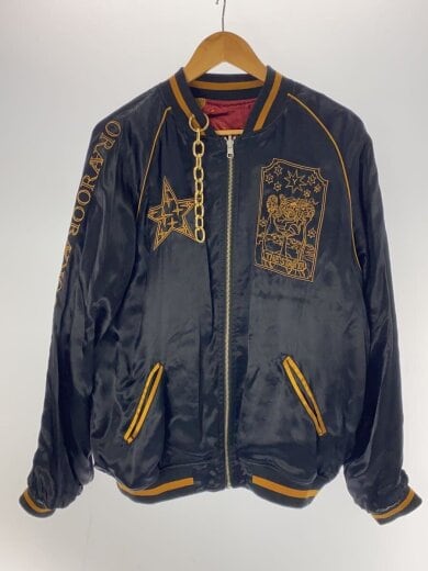 商品画像：スカジャン/XL/レーヨン/RED/243010 6