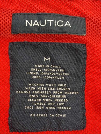 商品画像：ナイロンジャケット/M/ナイロン/RED 3