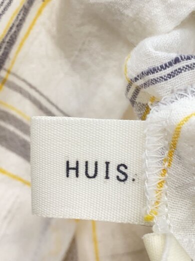 商品画像：半袖ブラウス/FREE/コットン/WHT/チェック/U608-0179-01BCW 3