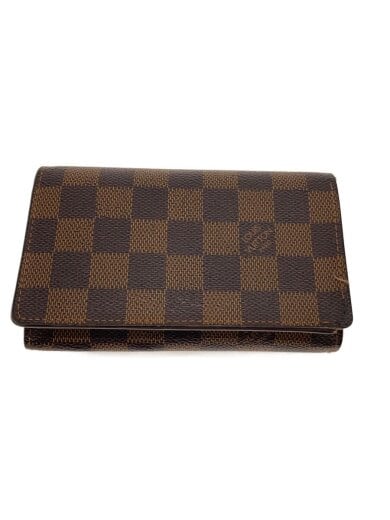 商品画像：2)ポルト・フォイユ・トレゾール_モノグラム・キャンバス/PVC/BRW/レディース 1