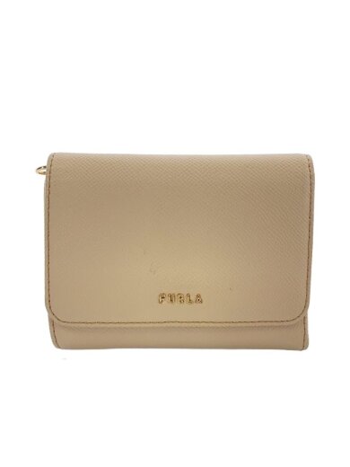 商品画像：3つ折り財布/--/BEG/レディース 1