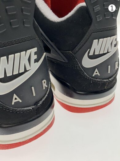 商品画像：AIR JORDAN 4 RETRO/エアジョーダンレトロ/ブラック/308497-060/25cm/BLK// 6