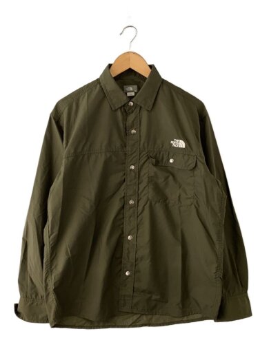 商品画像：L/S NUPTSE SHIRT_ロングスリーブヌプシシャツ/M/ナイロン/BLK// 1