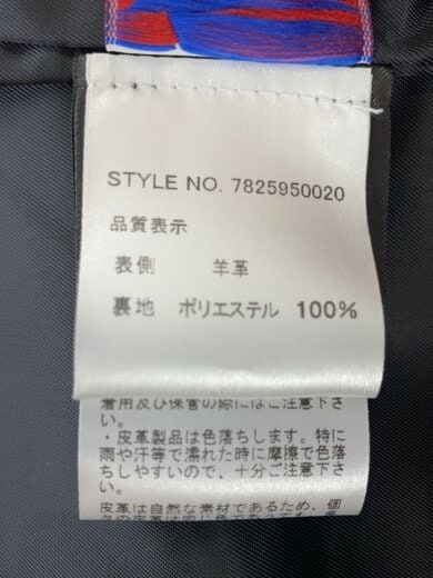 商品画像：ダブルライダースジャケット/38/羊革/BLK/7825950020// 5