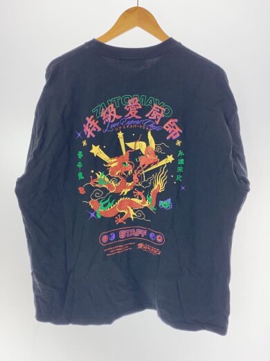 商品画像：Tシャツ/XXL/コットン/BLK 2