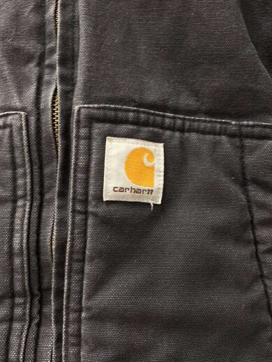 画像：Carharttアクティブジャケット/ダック/4-5y/コットン/ブラック/黒/3