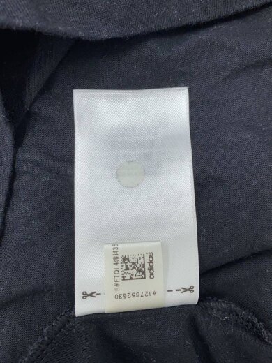 商品画像：SQUARE LOGO SHORT SLEEVE TEE/Tシャツ/S/コットン/黒/ブラック/HB3332 5