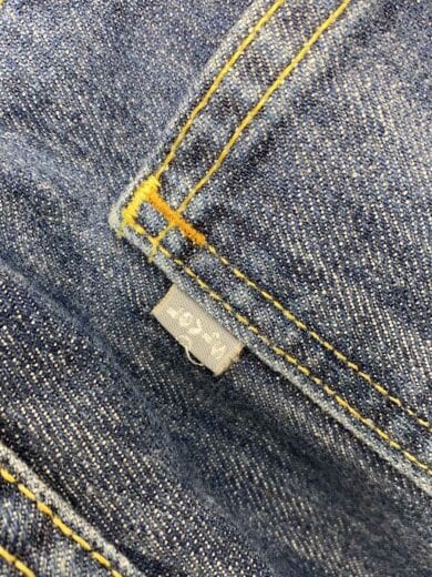 商品画像：ワイドパンツ/W38L32/デニム/NVY/ネイビー/無地/445990714 8