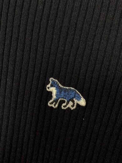 商品画像：BABY FOX PATCH FINE RIBBED JUMPER/XS/コットン/紺/OW00801KT 7