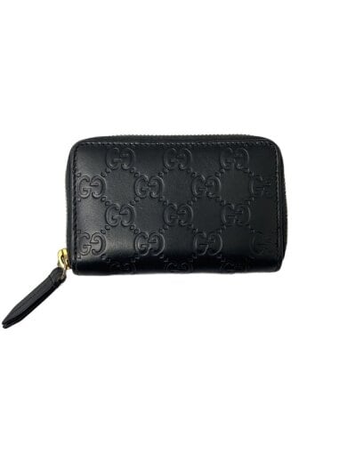 商品画像：コインケース/レザー/BLKブラック黒/総柄/メンズ/4479394-93075 1